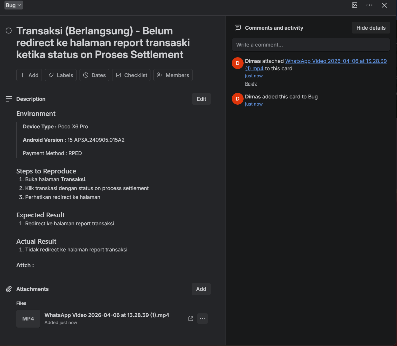 Trello Project Management